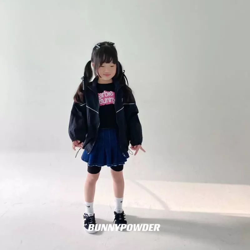 Bunny Powder - Korean Children Fashion - #kidsshorts - Rib Bicke Leggings with Mom - 6