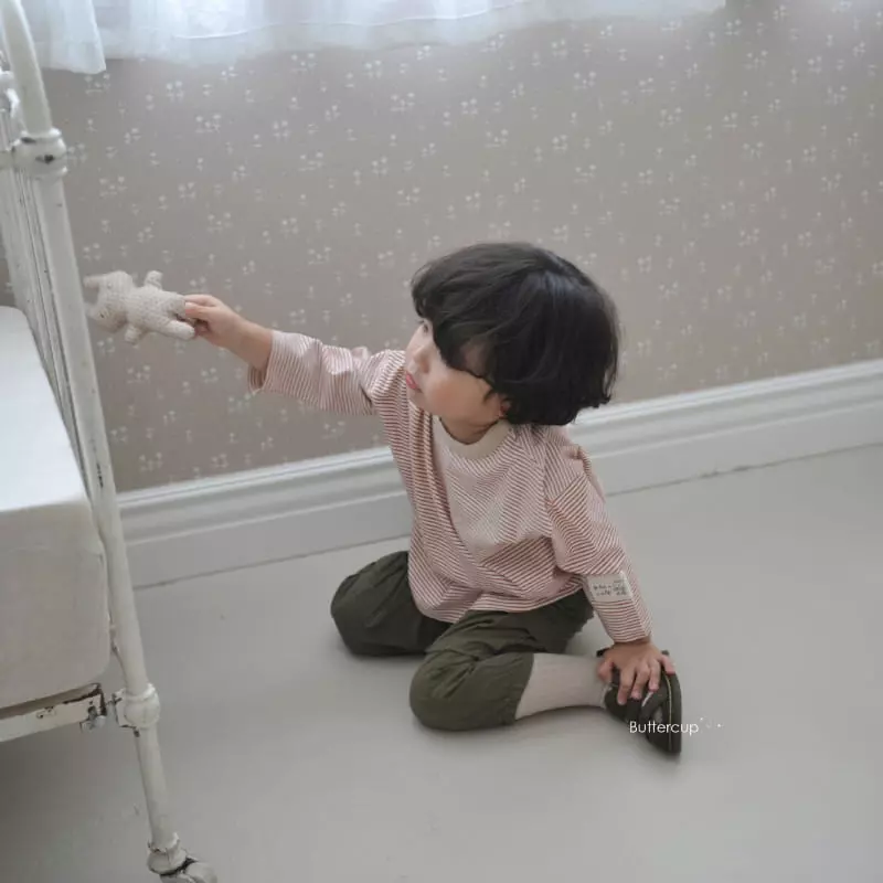 Buttercup - Korean Children Fashion - #littlefashionista - Biding Label Tee - 2