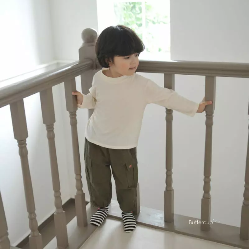 Buttercup - Korean Children Fashion - #littlefashionista - Cashmere Cotton Tee