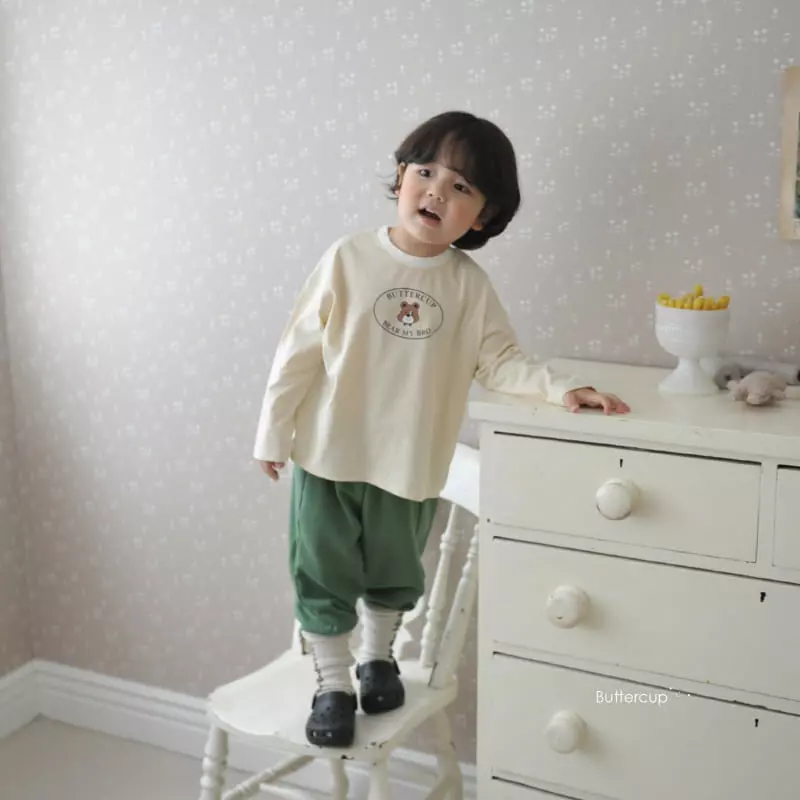 Buttercup - Korean Children Fashion - #minifashionista - Bear Bro Single Tee - 8