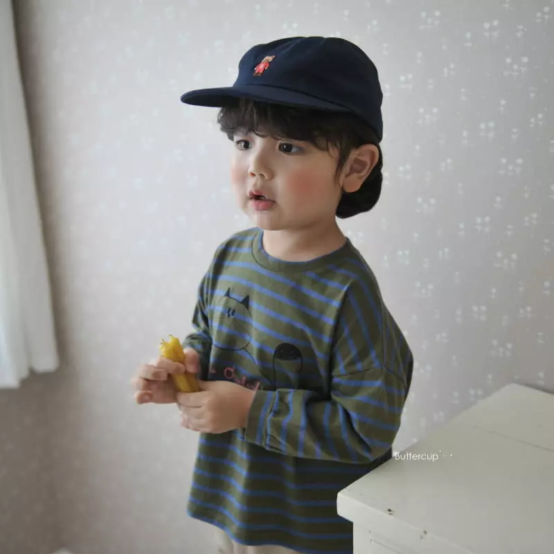 Buttercup - Korean Children Fashion - #todddlerfashion - Wear Boots Cat Tee - 8
