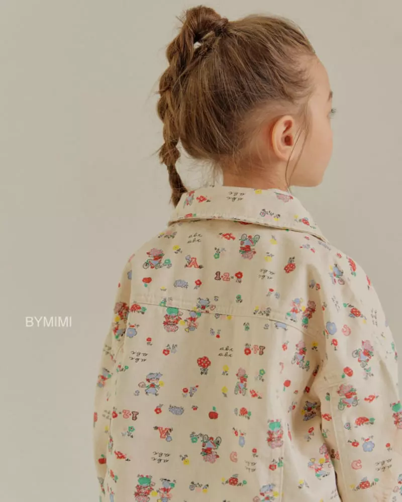 Bymimi - Korean Children Fashion - #Kfashion4kids - Play Ground Twill Jacket - 3
