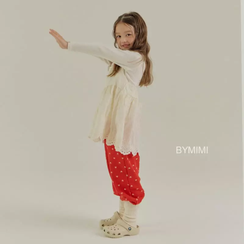 Bymimi - Korean Children Fashion - #Kfashion4kids - Heart PAnts - 11