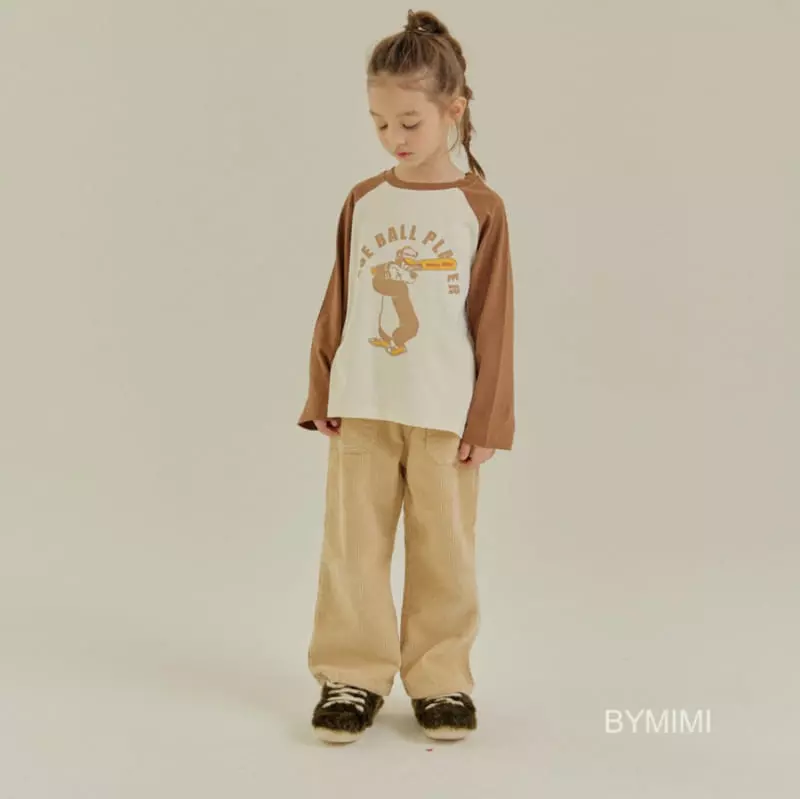 Bymimi - Korean Children Fashion - #childofig - Home Run Ball Tee - 5