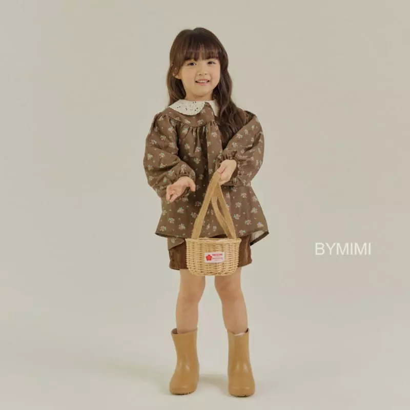 Bymimi - Korean Children Fashion - #kidzfashiontrend - Lace Collar Blouse - 6