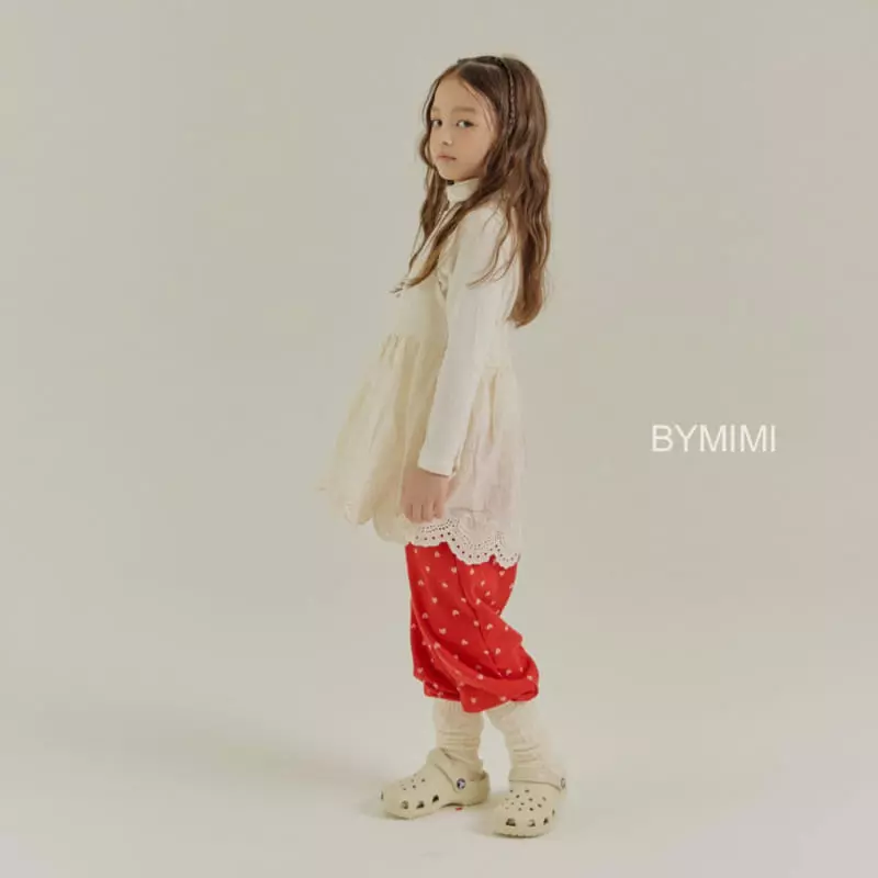 Bymimi - Korean Children Fashion - #kidzfashiontrend - Heart PAnts - 10