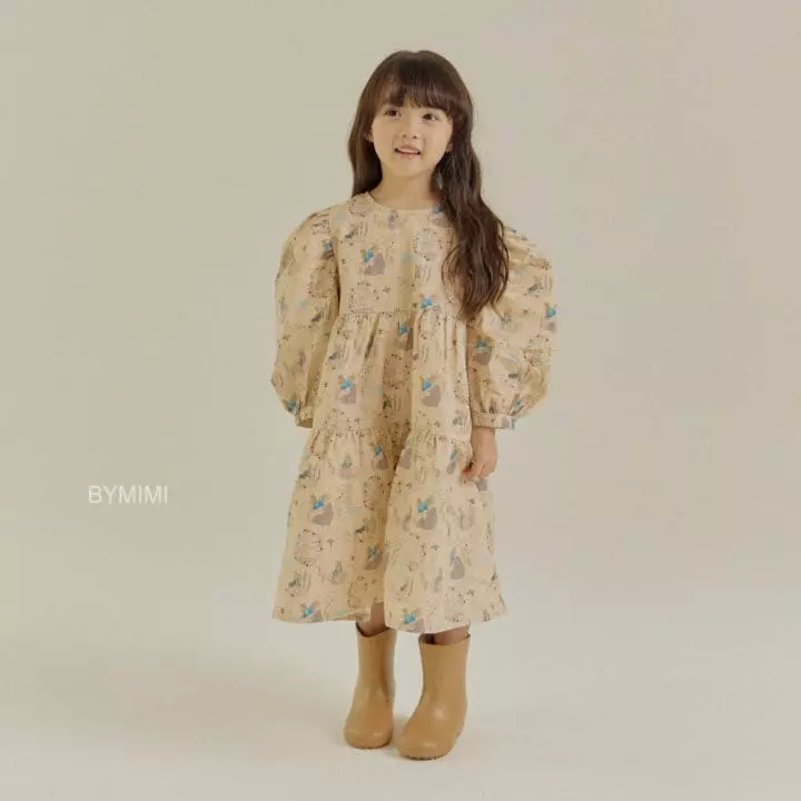 Bymimi - Korean Children Fashion - #minifashionista - Magaret One-piece - 5
