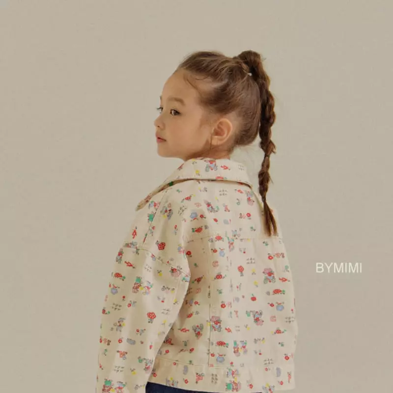 Bymimi - Korean Children Fashion - #prettylittlegirls - Play Ground Twill Jacket - 7