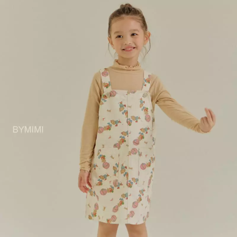Bymimi - Korean Children Fashion - #prettylittlegirls - Jjack Ggung One-piece - 8
