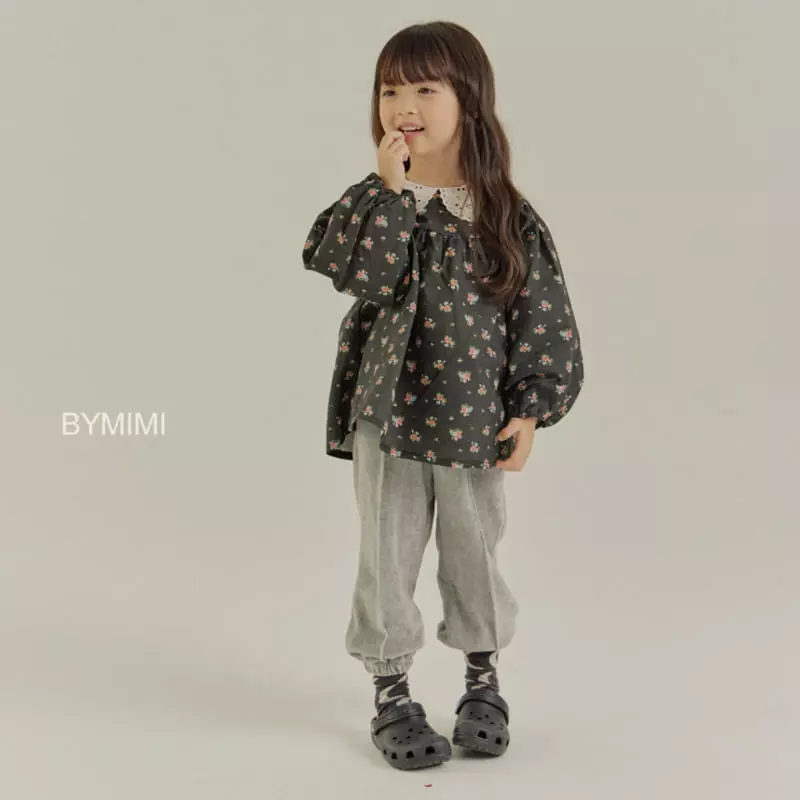 Bymimi - Korean Children Fashion - #todddlerfashion - Lace Collar Blouse - 12
