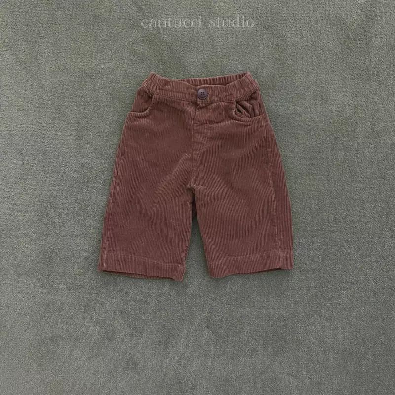 Cantucci Studio - Korean Children Fashion - #childofig - Daise Rib Pants - 3
