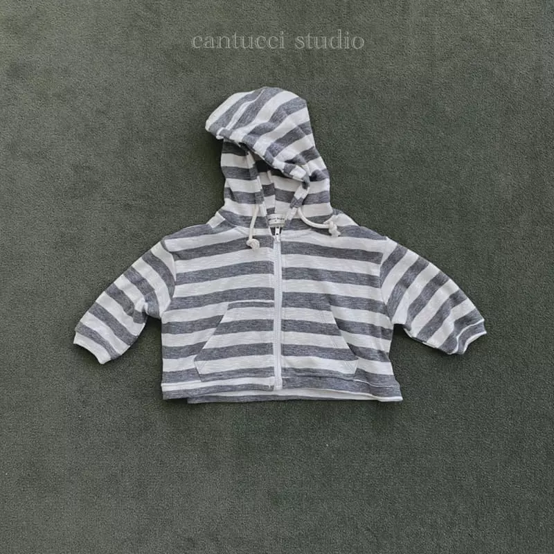 Cantucci Studio - Korean Children Fashion - #kidsshorts - Milka Hoody Zip-up - 4