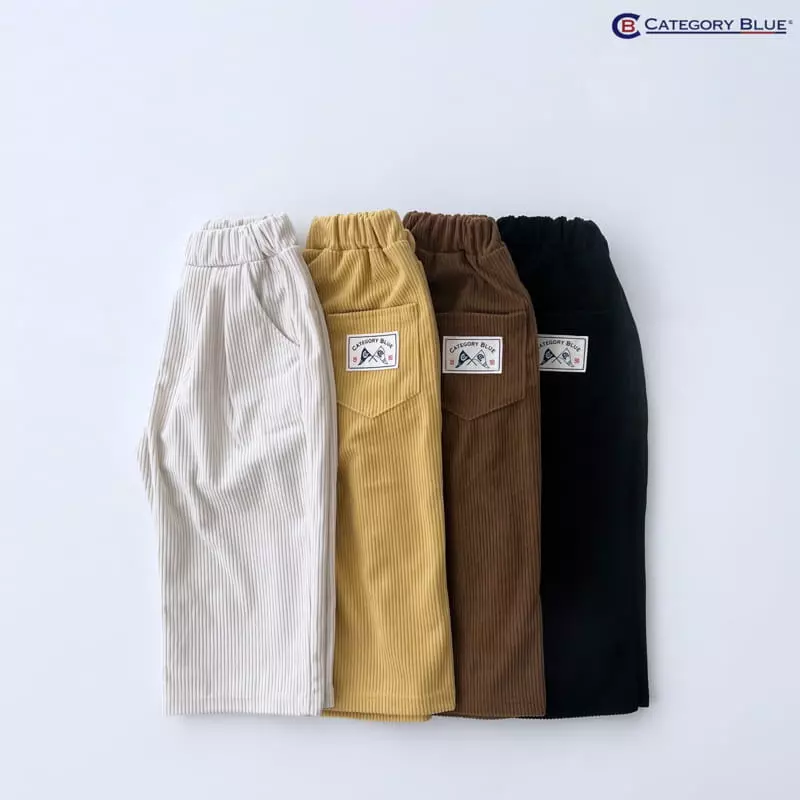 Category Blue - Korean Children Fashion - #Kfashion4kids - Rib Pants - 3