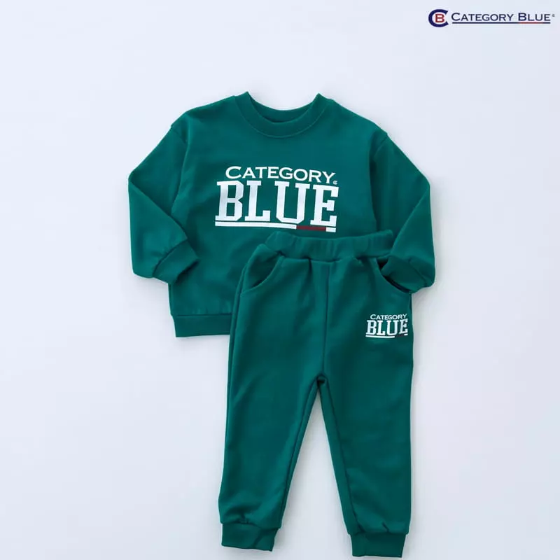 Category Blue - Korean Children Fashion - #designkidswear - Signiture Top Bottom Set - 6