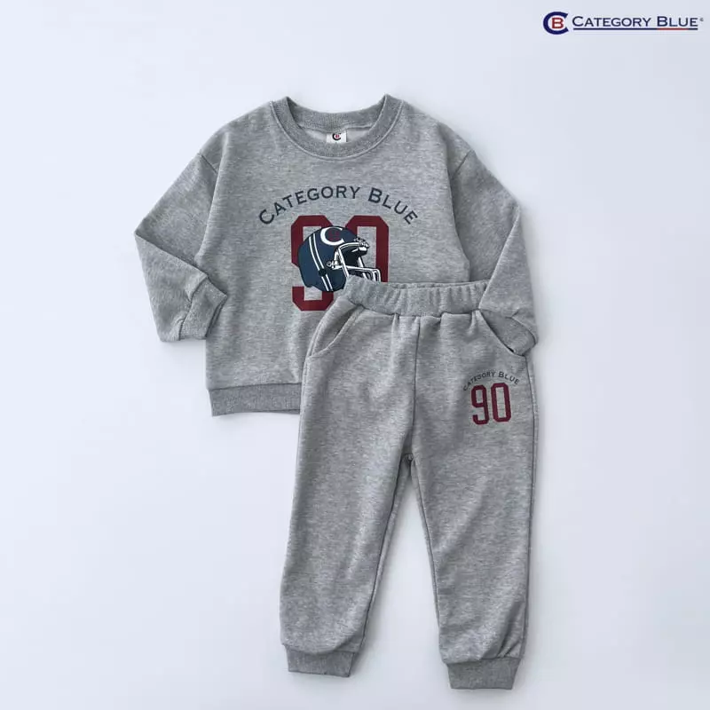 Category Blue - Korean Children Fashion - #fashionkids - 90 Top Bottom Set - 9