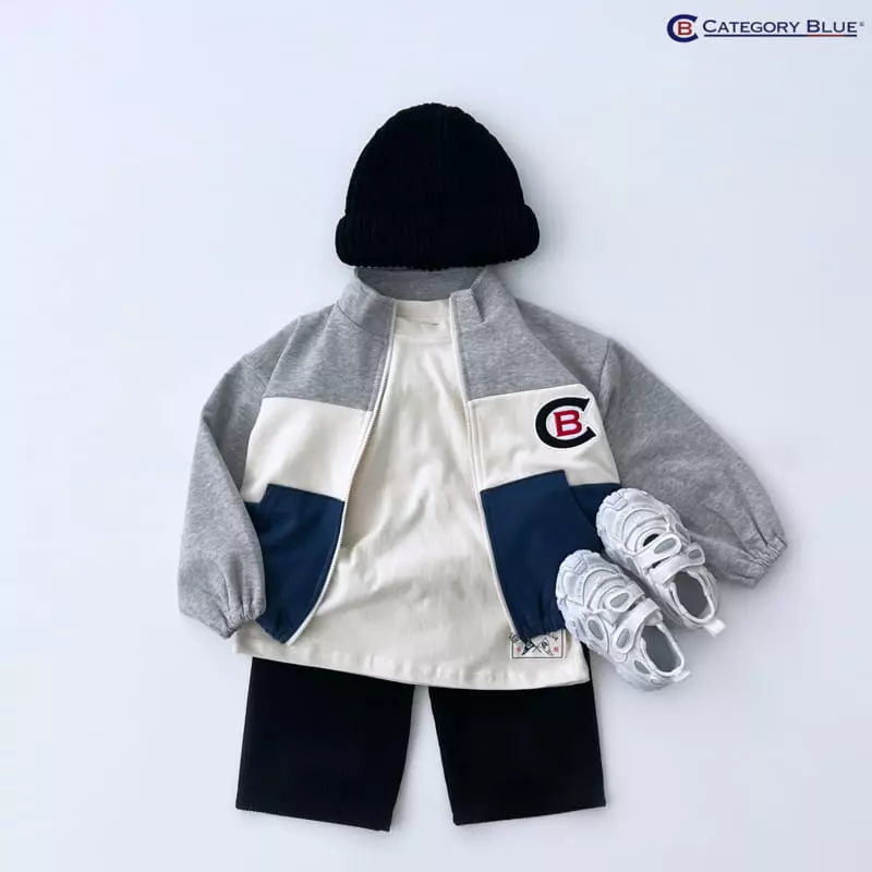 Category Blue - Korean Children Fashion - #kidsshorts - Basic Tee - 12