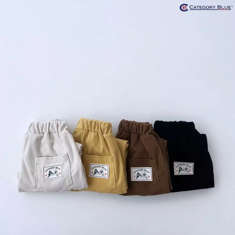 Category Blue - Korean Children Fashion - #kidsstore - Rib Pants