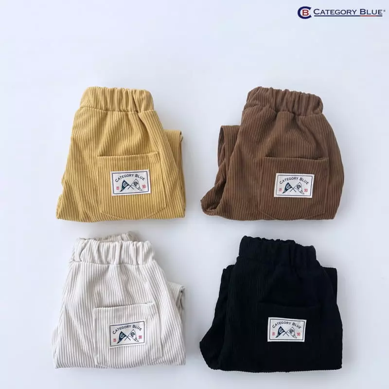 Category Blue - Korean Children Fashion - #kidzfashiontrend - Rib Pants - 2