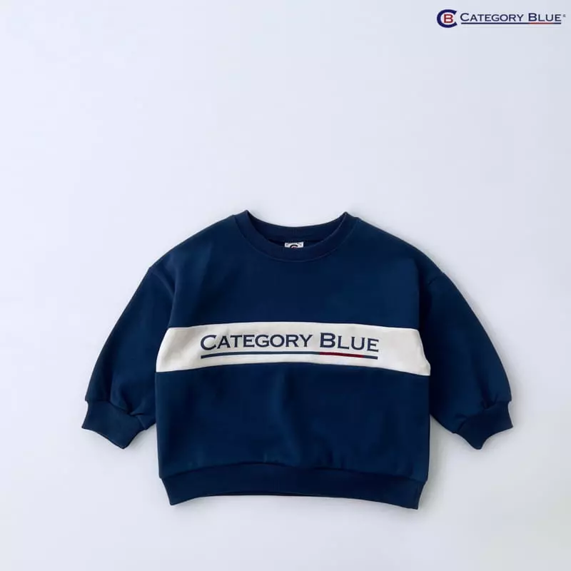 Category Blue - Korean Children Fashion - #kidzfashiontrend - Logo Sweatshirt - 5
