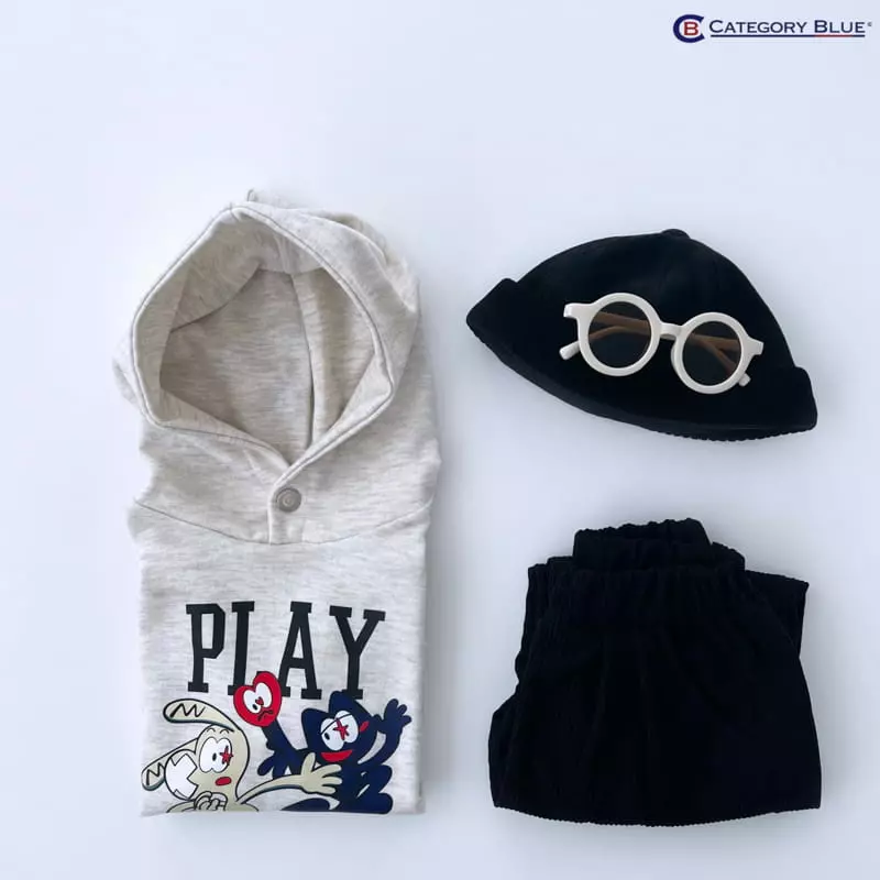 Category Blue - Korean Children Fashion - #littlefashionista - Play Sweatshirt - 9