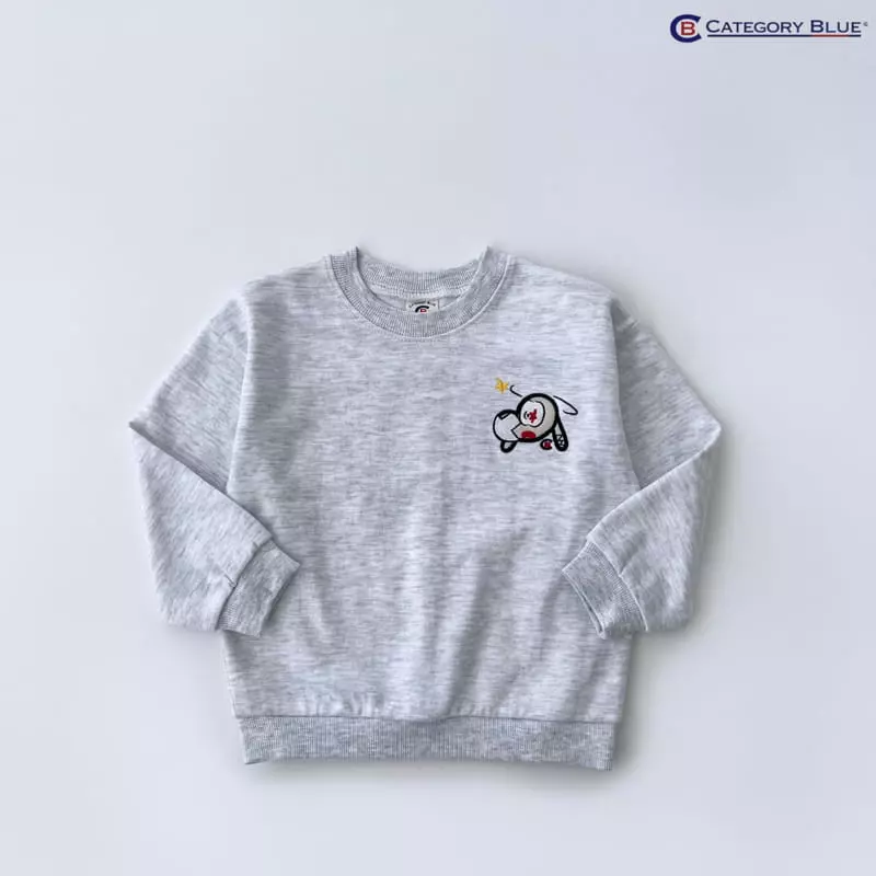 Category Blue - Korean Children Fashion - #littlefashionista - Charicter Sweatshirt - 3