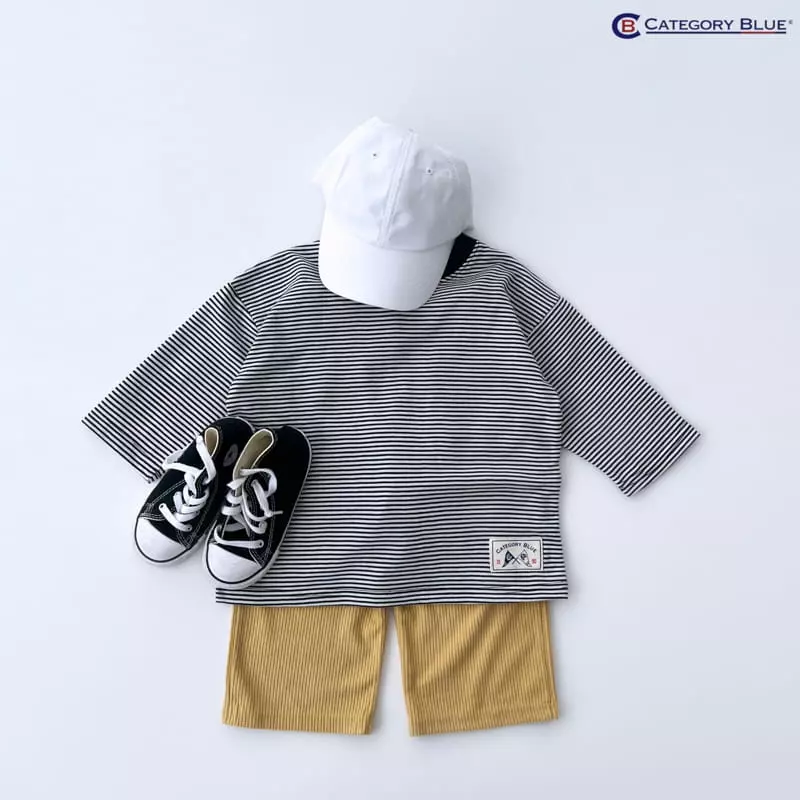 Category Blue - Korean Children Fashion - #minifashionista - Rib Pants - 6