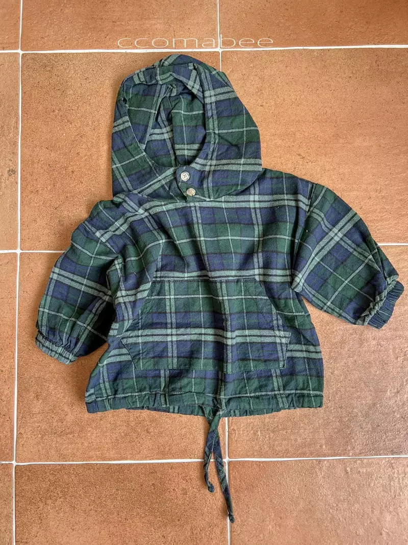 Ccomabee - Korean Children Fashion - #Kfashion4kids - Check Anorak - 6