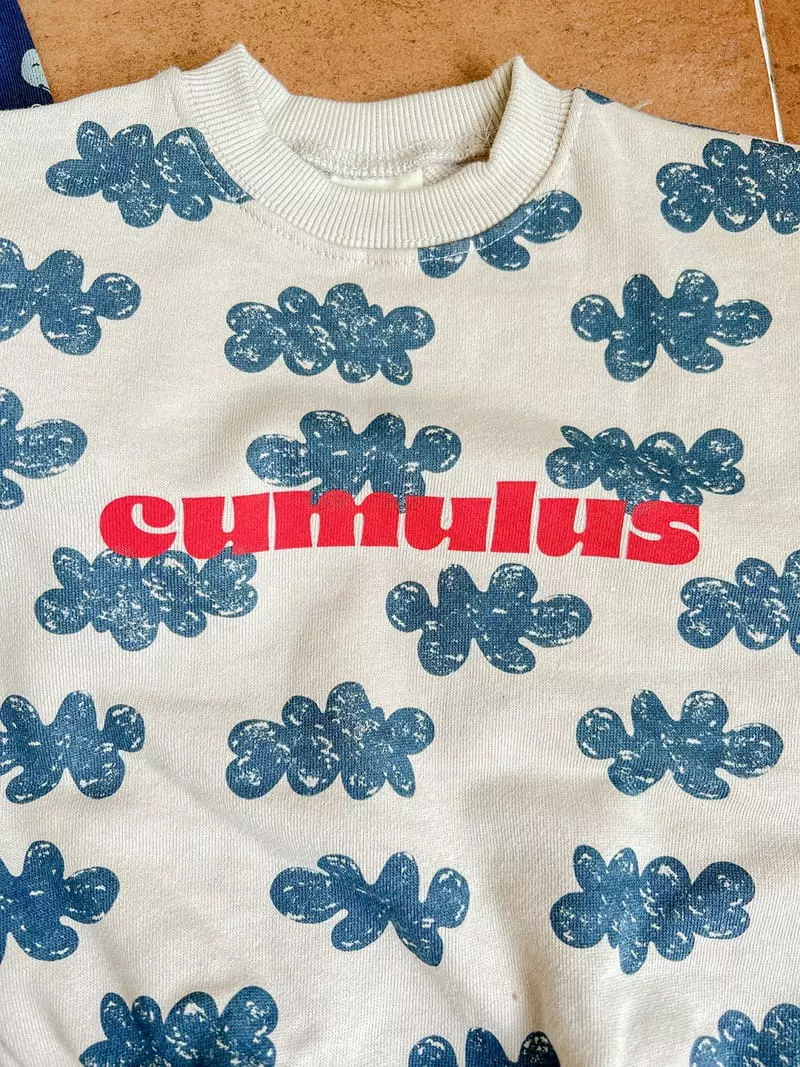 Ccomabee - Korean Children Fashion - #childrensboutique - Cloud Sweatshirt - 9