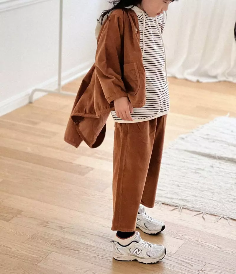 Ccomabee - Korean Children Fashion - #discoveringself - Rib Jacket - 2