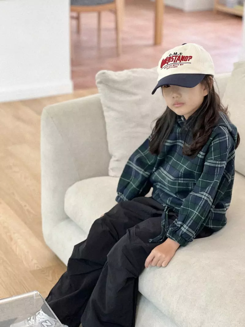 Ccomabee - Korean Children Fashion - #discoveringself - Check Anorak