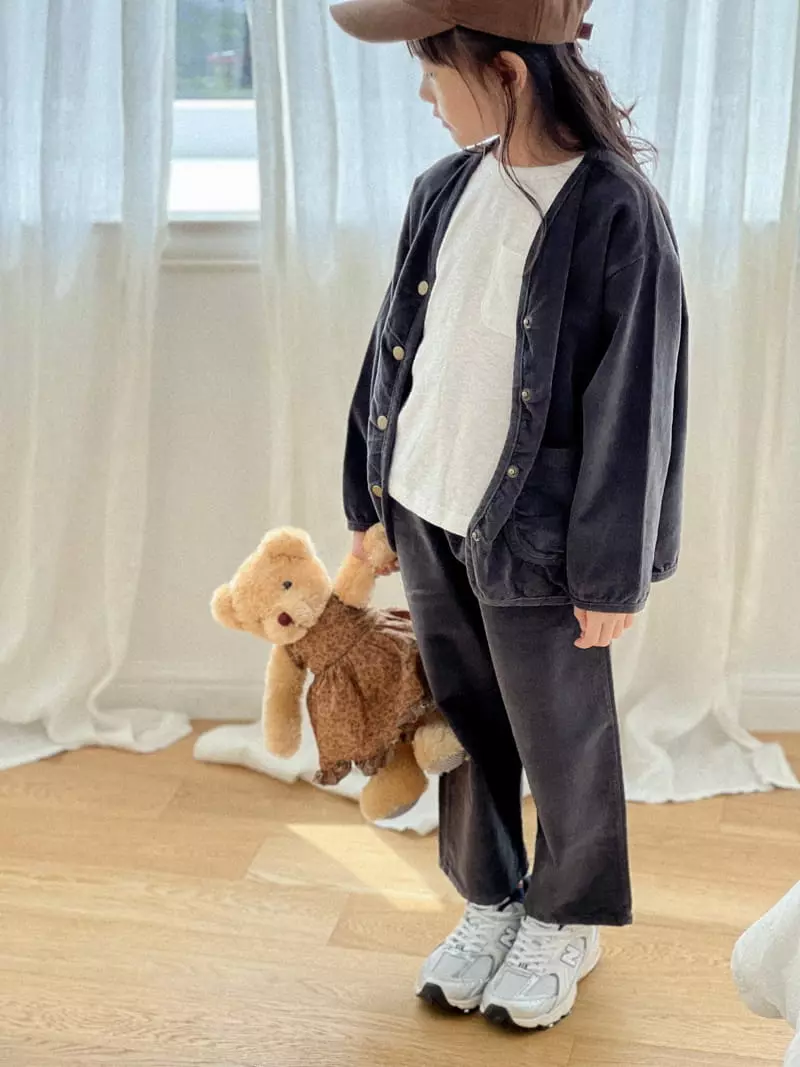 Ccomabee - Korean Children Fashion - #kidzfashiontrend - Rib Jacket - 6
