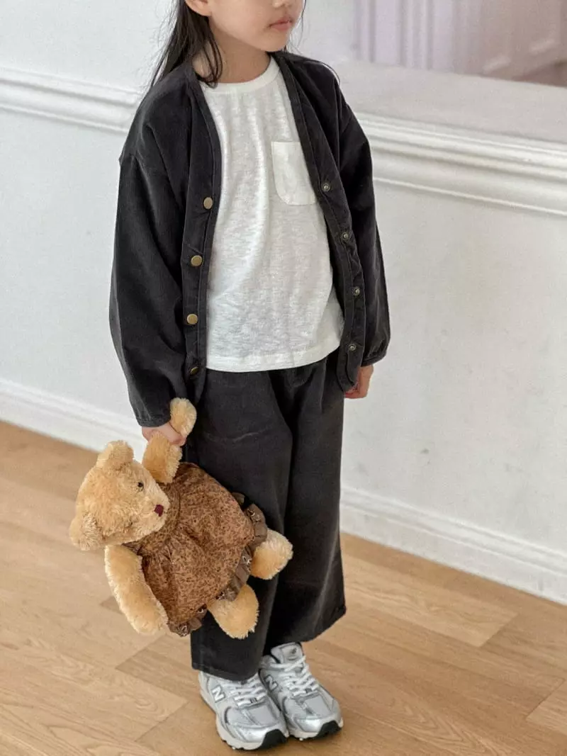 Ccomabee - Korean Children Fashion - #magicofchildhood - Rib Jacket - 9