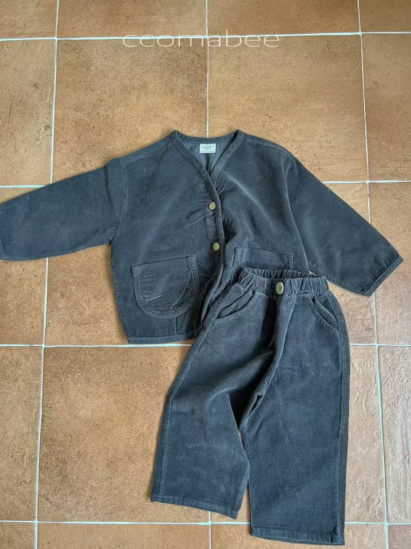 Ccomabee - Korean Children Fashion - #minifashionista - Rib Jacket - 10
