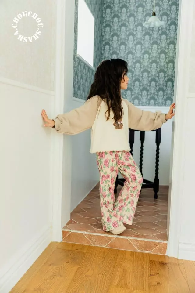 Chouchou Shasha - Korean Children Fashion - #kidzfashiontrend - Rose Pants - 4