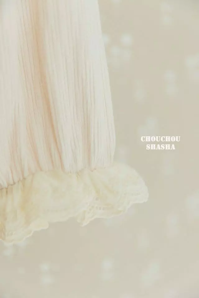 Chouchou Shasha - Korean Children Fashion - #childofig - Lace Tee - 3