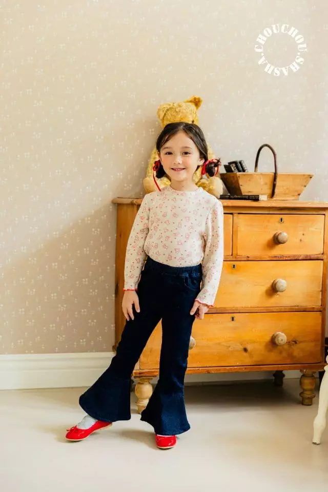 Chouchou Shasha - Korean Children Fashion - #childofig - Beart Tee - 2