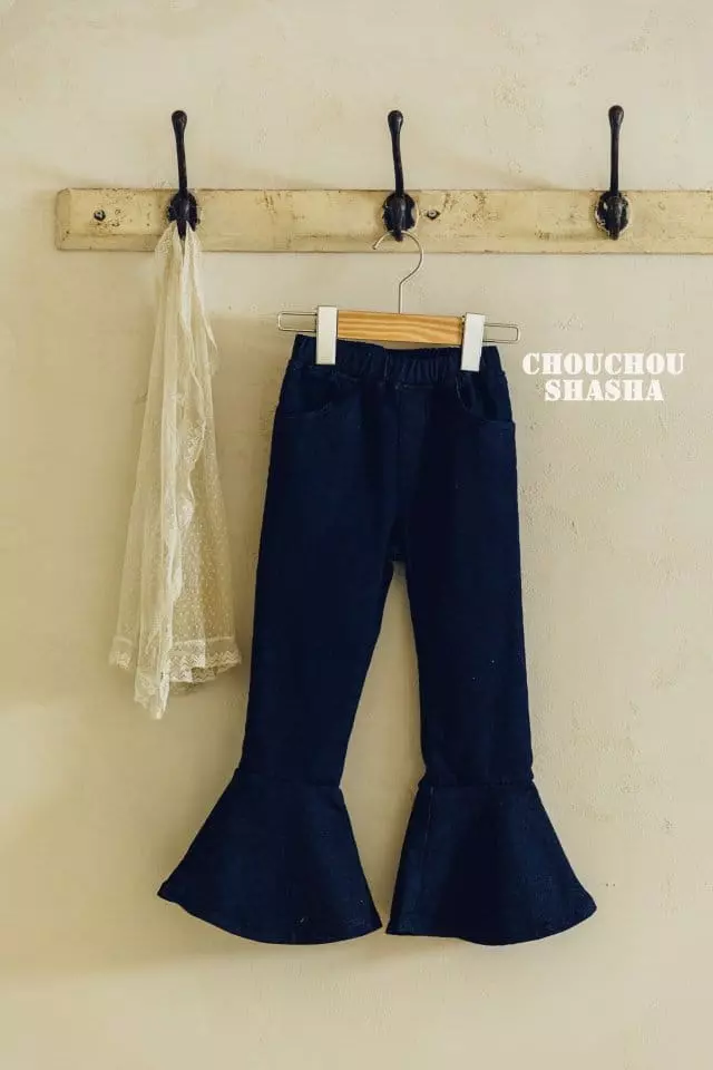 Chouchou Shasha - Korean Children Fashion - #childofig - Denim Jeans - 11
