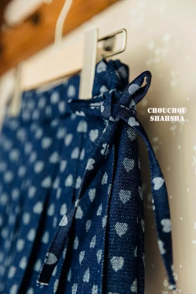 Chouchou Shasha - Korean Children Fashion - #childofig - Heart Wrinkle Pants - 8