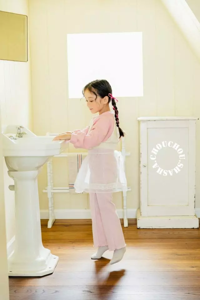 Chouchou Shasha - Korean Children Fashion - #childofig - Flower Apron - 7