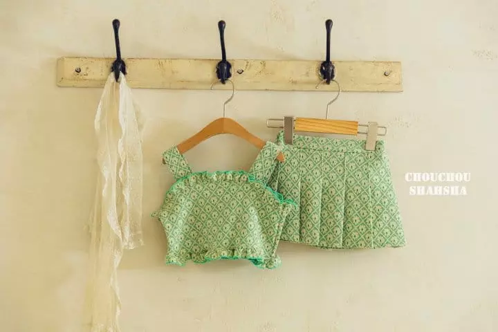 Chouchou Shasha - Korean Children Fashion - #childrensboutique - Cloi Top Bottom Set - 10