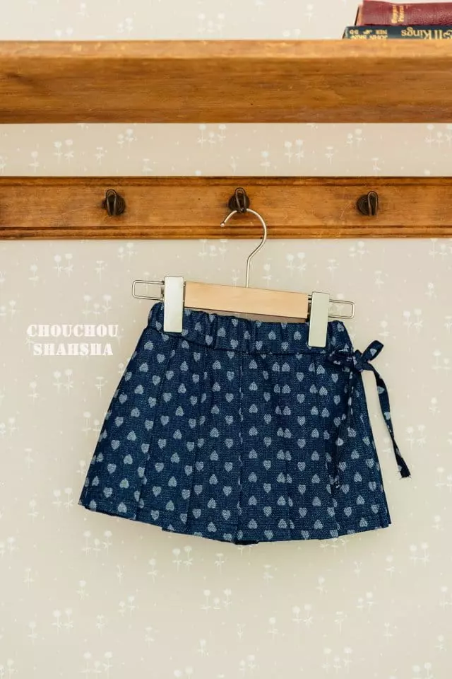 Chouchou Shasha - Korean Children Fashion - #childrensboutique - Heart Wrinkle Pants - 9