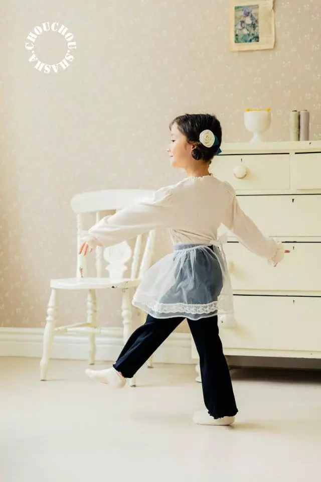 Chouchou Shasha - Korean Children Fashion - #designkidswear - Flower Apron - 9