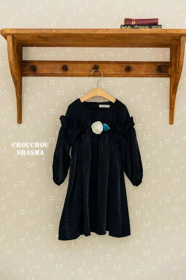 Chouchou Shasha - Korean Children Fashion - #designkidswear - Flower Cosaji - 8