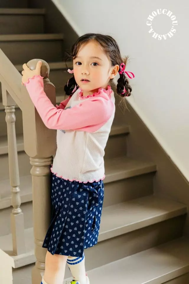 Chouchou Shasha - Korean Children Fashion - #fashionkids - Tomboy Tee - 5
