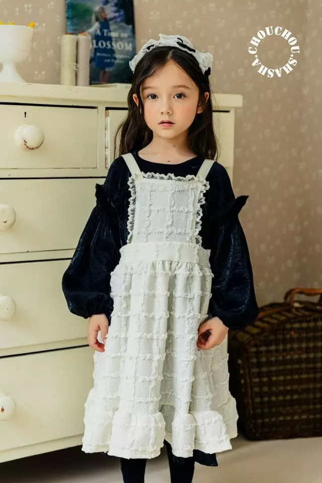 Chouchou Shasha - Korean Children Fashion - #kidsshorts - Maple One-piece - 9