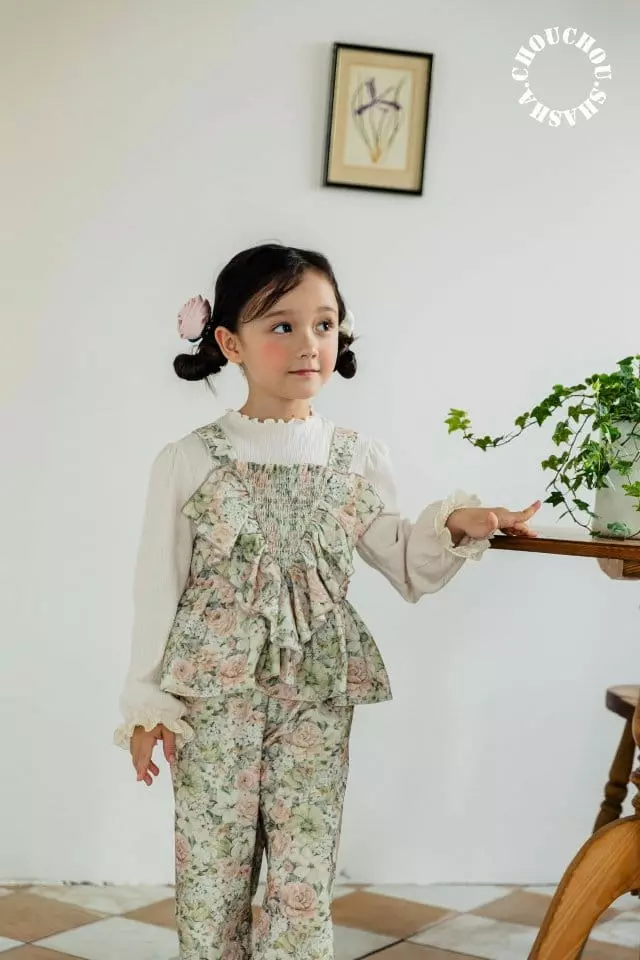 Chouchou Shasha - Korean Children Fashion - #kidsstore - Lace Tee - 9