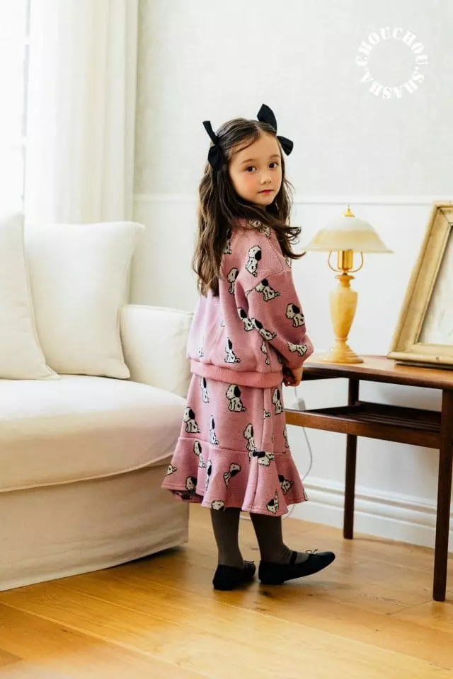 Chouchou Shasha - Korean Children Fashion - #magicofchildhood - Hi Top Bottom Set - 4