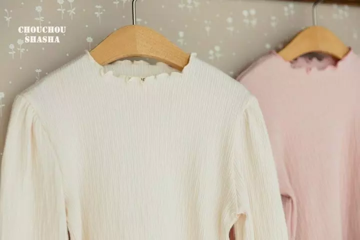 Chouchou Shasha - Korean Children Fashion - #prettylittlegirls - Lace Tee