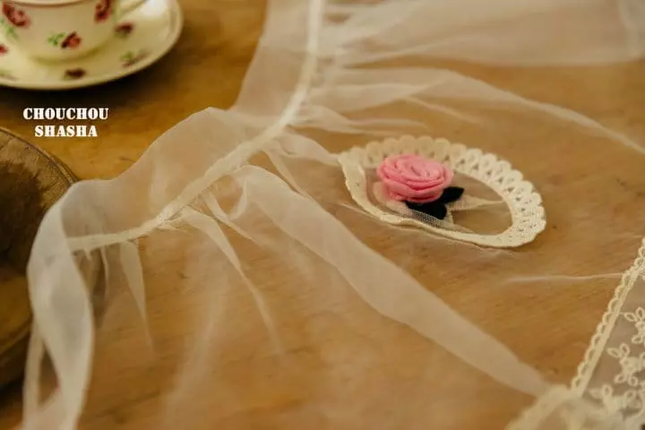 Chouchou Shasha - Korean Children Fashion - #prettylittlegirls - Flower Apron - 3