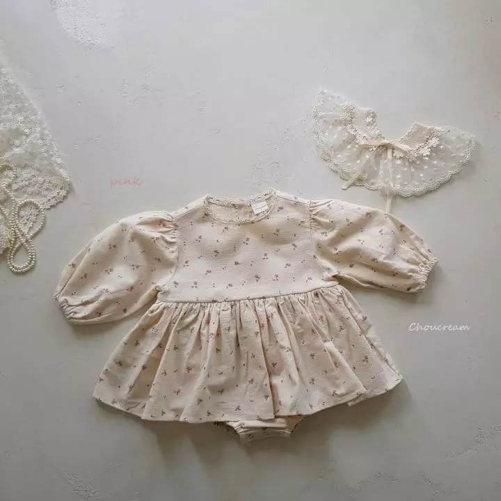 Choucream - Korean Baby Fashion - #babyboutiqueclothing - Labiang One-piece Bodysuit - 5